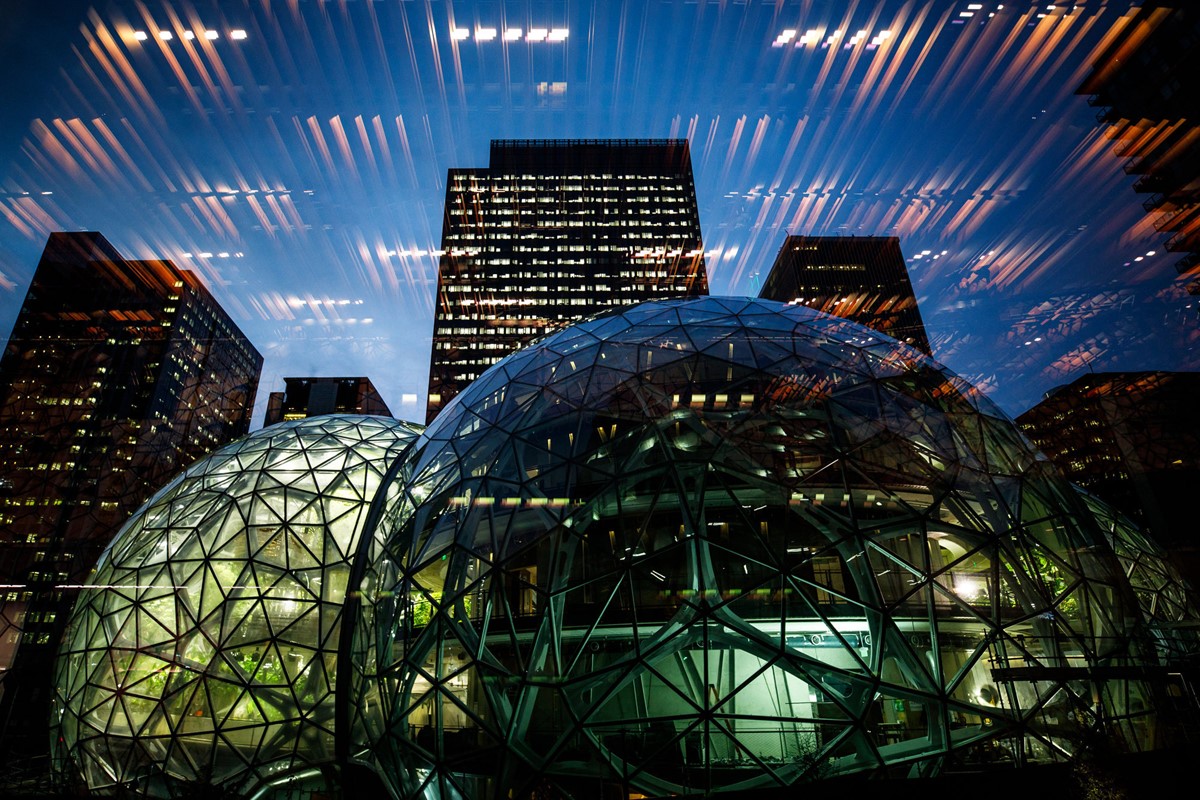The Spheres, kupola s botaničkim vrtom ispred sjedišta Amazona u Seattleu 📷 Izvor: Amazon