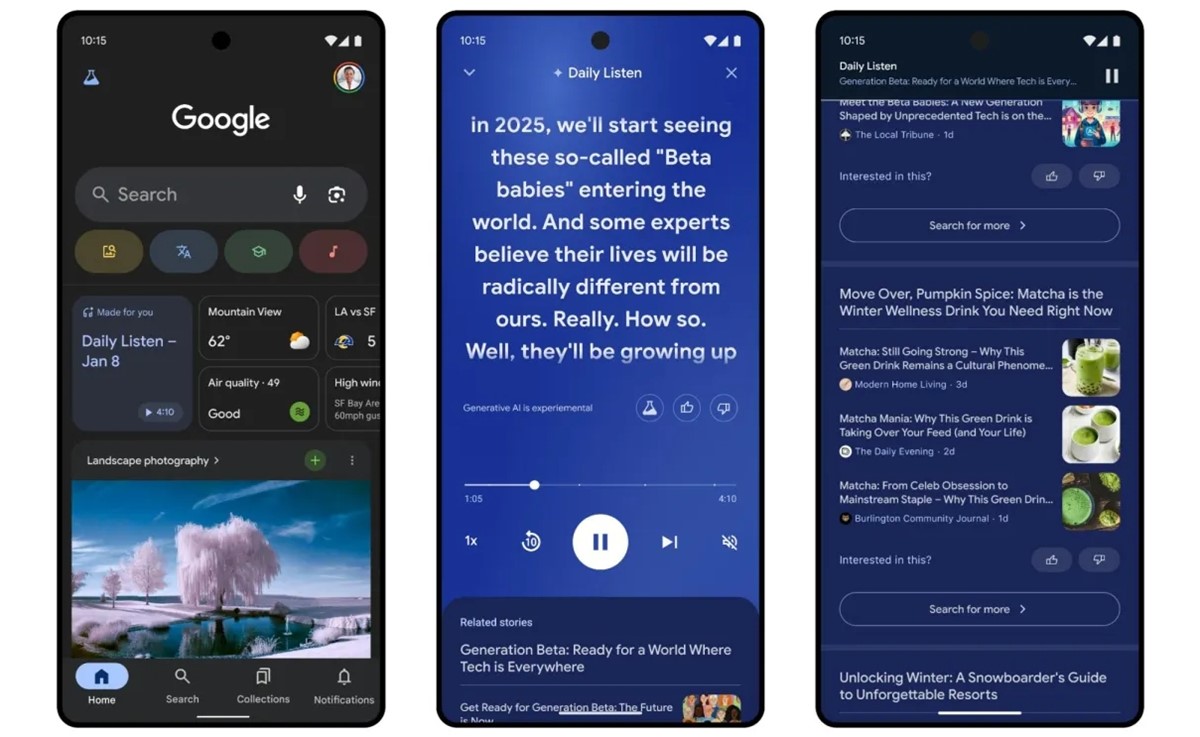 📷 Screenshote uhvatio portal 9to5Google