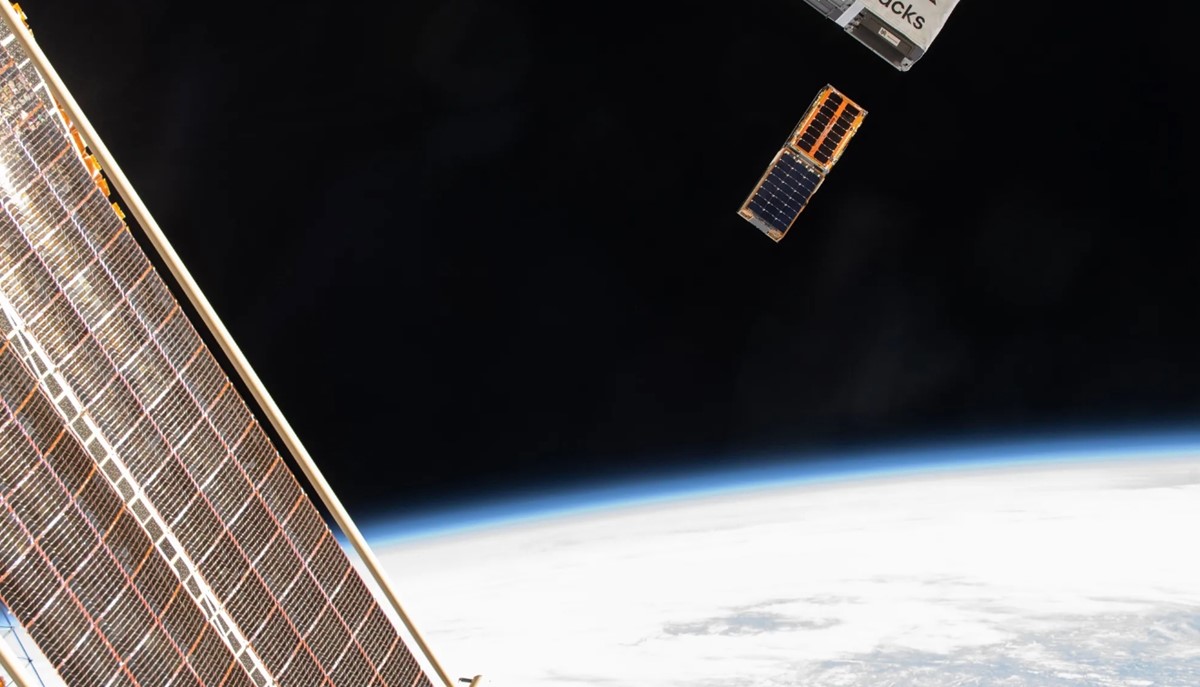 Ispuštanje BurstCubea 📷 NASA/Matthew Dominick