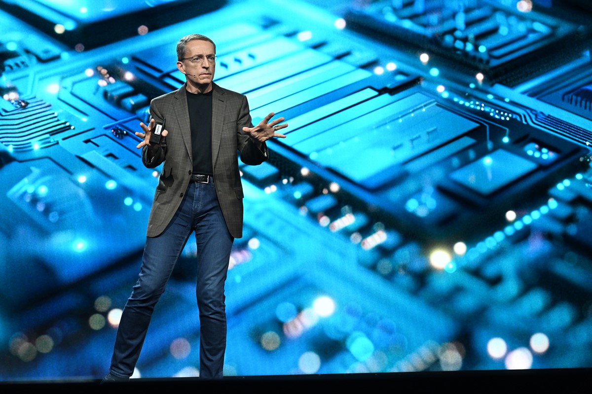 Izvršni direktor Intela Pat Gelsinge and pozornici Computexa 2024 📷 Izvor: Intel