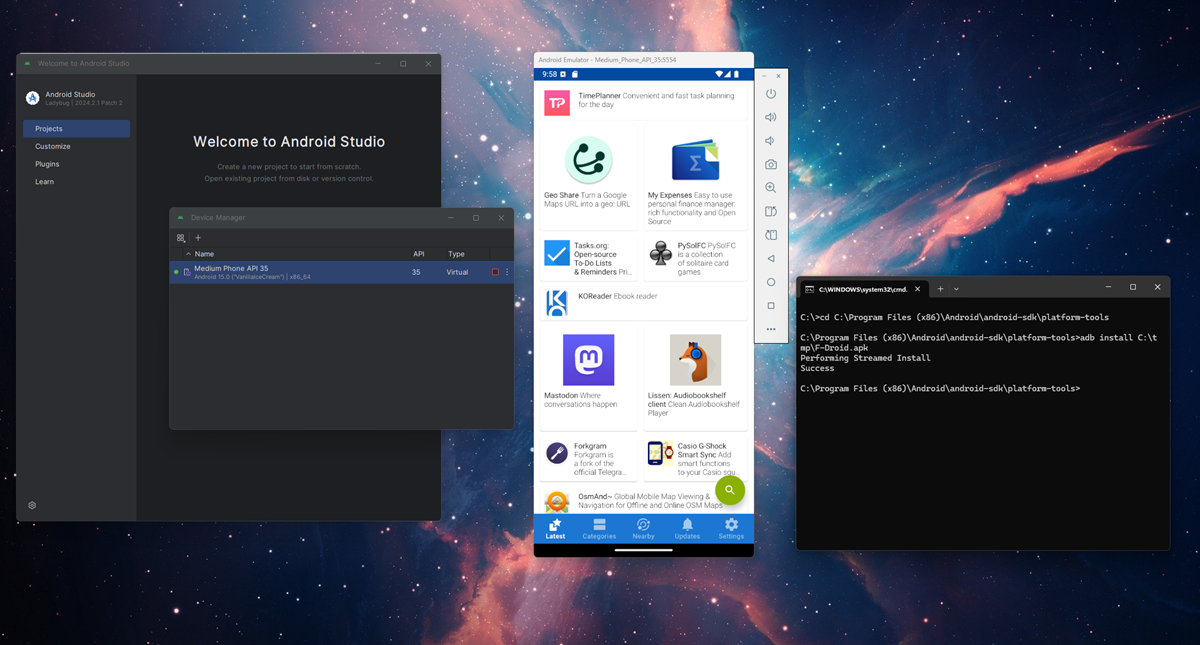 Virtual Device Manager omogućava da se na stvarno jednostavan način pokreću aplikacije u emulatoru i to ne samo da bi se provjerila njihova funkcionalnost, nego i da se provjeri je li možda u riječ o kakvog zlonamjernoj aplikaciji…