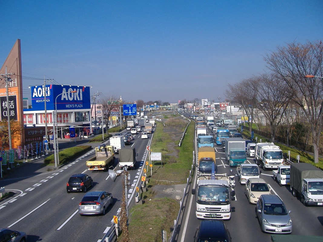 National ruta 17 u Saitama Prefekturi 📷 Foto: 妖精書士 , Wikipedia