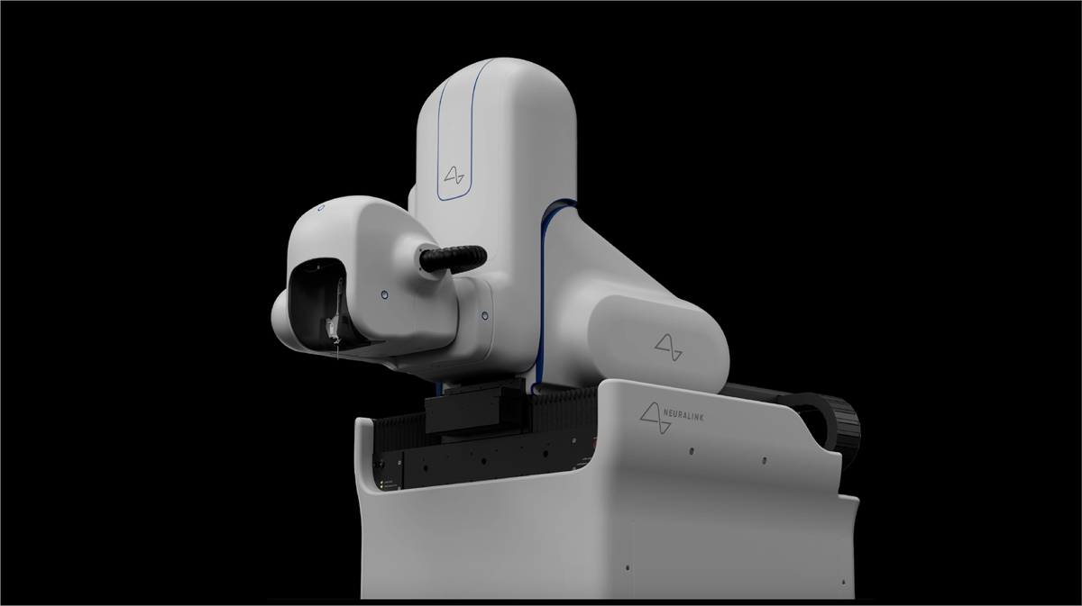 Niti implantata toliko su tanke da ih ljudska ruka ne može umetnuti pa se koristi kirurški robot 📷 Neuralink