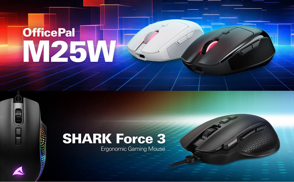 OfficePal M25W i Shark Force 3 📷 Sharkoon