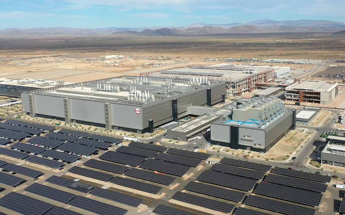 TSMC-ov proizvodni pogon u Phoenixu, Arizona 📷 TSMC