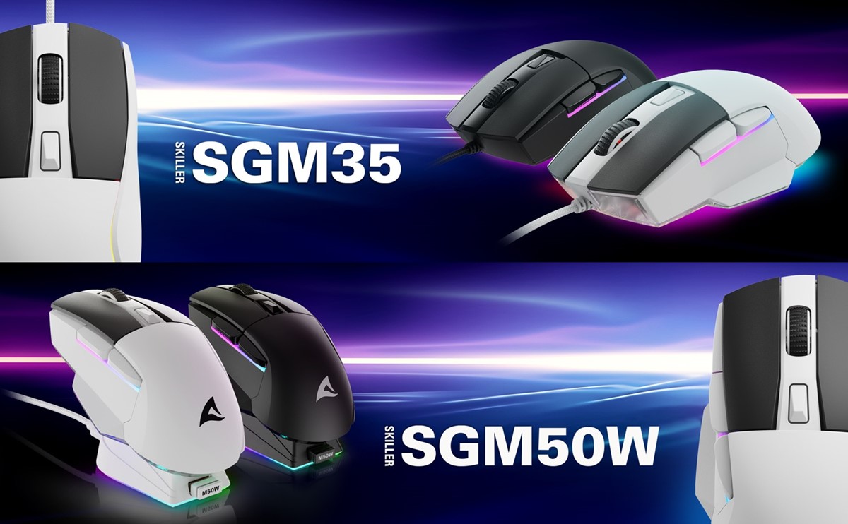 Skiller SGM35 i Skiller SGM50W 📷 Sharkoon