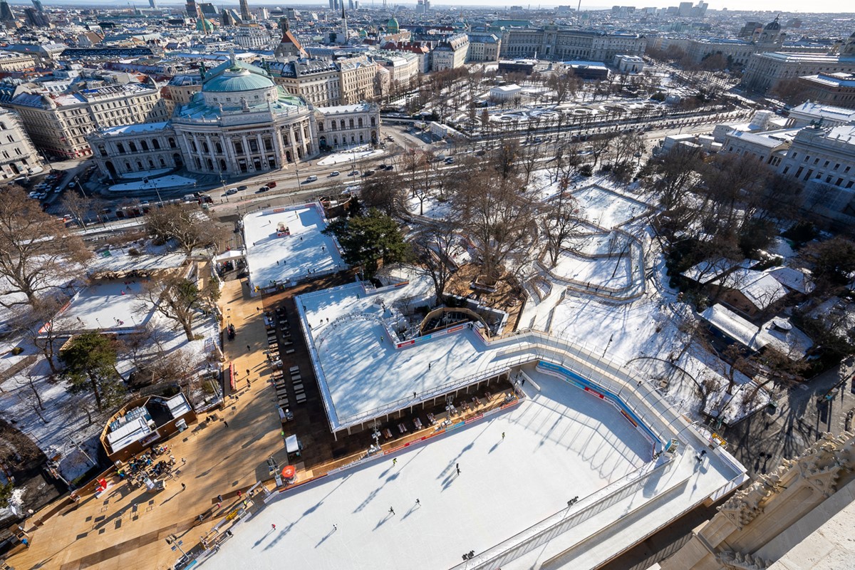 Površina klizališta 2022. iznosila je 9.500 m2 📷 © David Bohmann